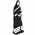 Dubai style embroidered abaya with scarf